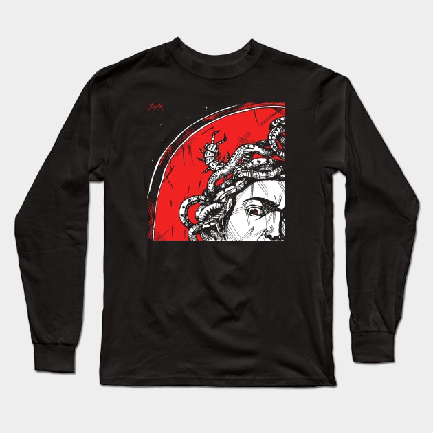 MEDUSA SCOLOPENDRA Long Sleeve T-Shirt by thappier